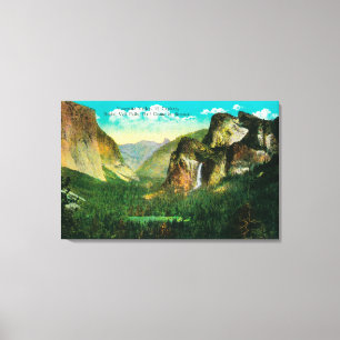 Yosemite Valley ViewYosemite, CA Canvas Print