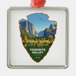 Yosemite Valley Yosemite National Park Arrowhead Metal Ornament
