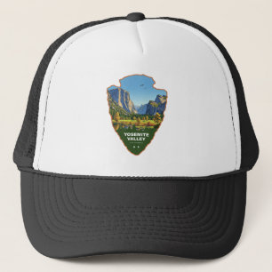 Yosemite Valley Yosemite National Park Arrowhead Trucker Hat