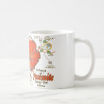 Yosemite Vintage Map Mug<br><div class="desc">A fun,  vintage map of the National Park,  Yosemite repurposed on a mug!</div>