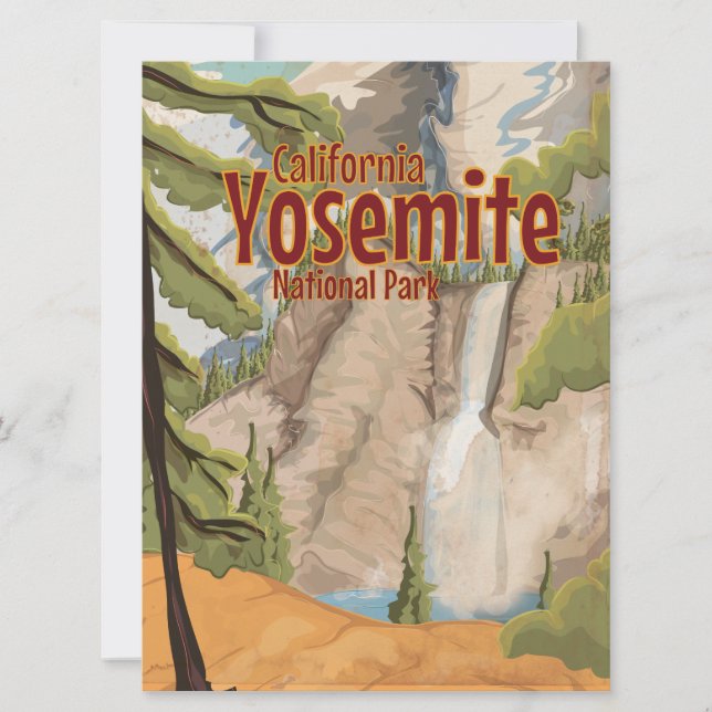 Yosemite Vintage Poster (Front)