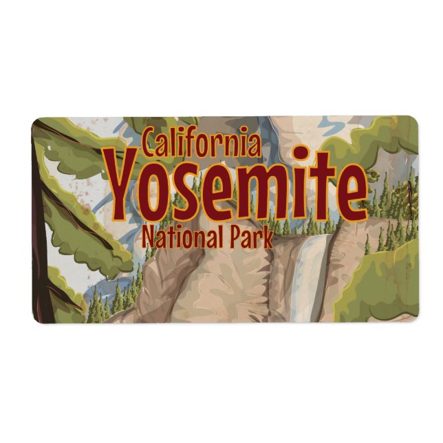 Yosemite Vintage Poster (Front)