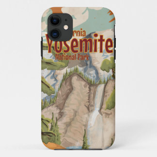 Yosemite Vintage Poster iPhone 11 Case