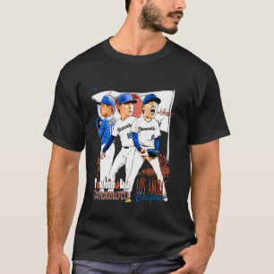 Yoshi Yamamoto  Los Angeles D Baseball Players  ML T-Shirt