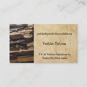 yoshiko oshima business card