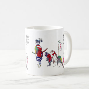 Yoshitoshi ,"Momotaro" Coffee Mug
