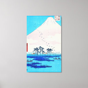 Yoshiwara Station 1855 Canvas Print