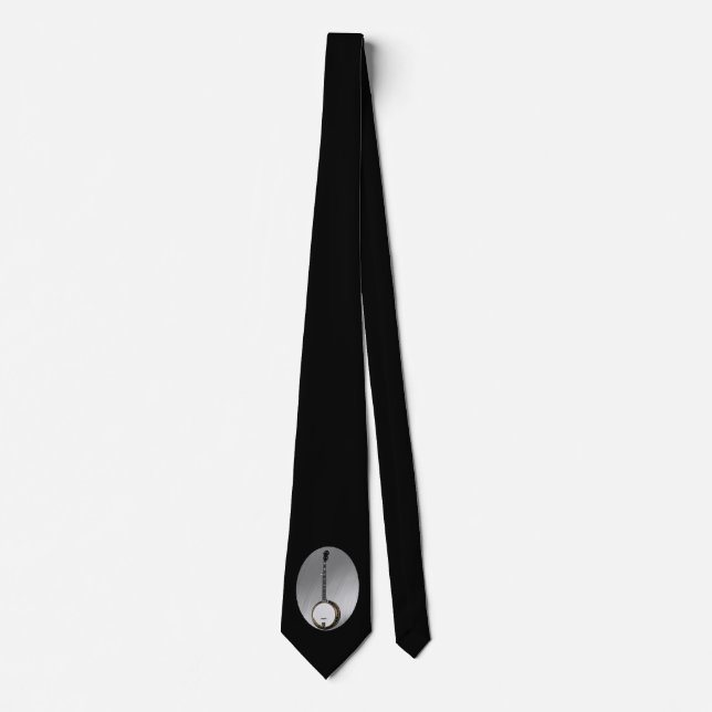 YOU ADD PHOTO OR TEXT-TIE-BANJO TIE (Front)