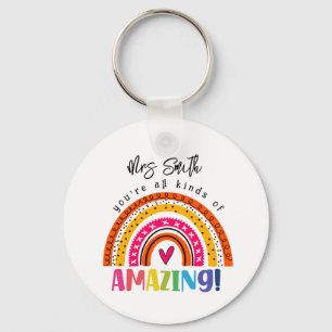 you all kinds of amazing teacher gift keychain