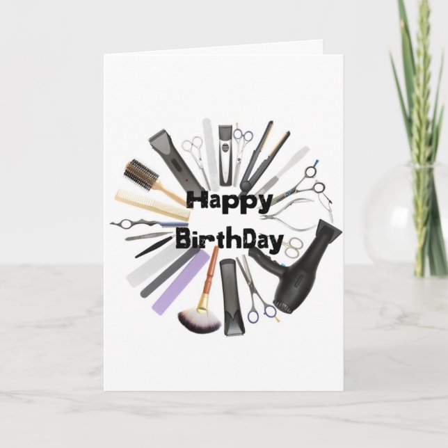 **YOU ALWAYS MAKE THE CUT** BARBER OR HAIR STYLIST CARD (Front)