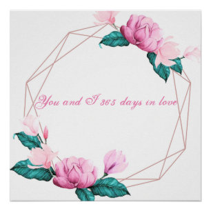 You and I 365 days in love   Poster