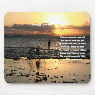 You and I are one Mouse Pad