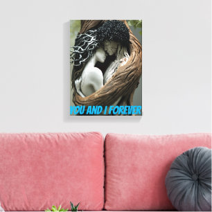 You and I Forever Canvas Print