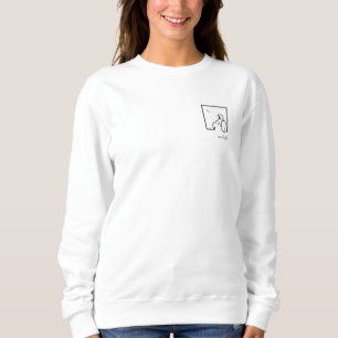 You and me against the world sweatshirt