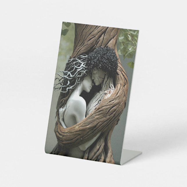 "You and me, Forever" Pedestal Sign (Front)