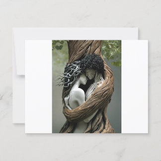 You and me forever postcard