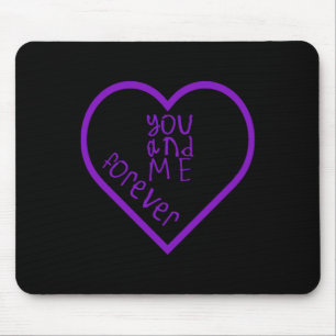 You And Me Forever Sticker2  Mouse Pad