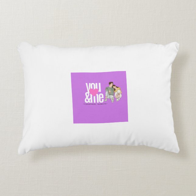 You and Me Pillow Design (Front)