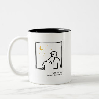 You and Me Two-Tone Coffee Mug