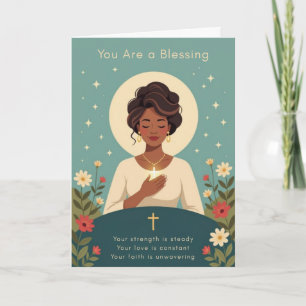 You Are A Blessing Mother's Day Holiday Card