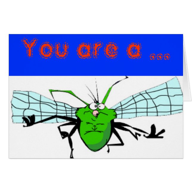 YOU ARE A LOSER CARD (Front Horizontal)