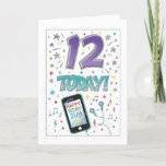 YOU ARE A "PRE-TEEN" AND "12 YEARS OLD" CARD<br><div class="desc">THANKS FOR STOPPING BY ONE OF MY EIGHT STORES!! GREAT FOR THE **PRE-TEEN IN YOUR LIFE**!!!!</div>