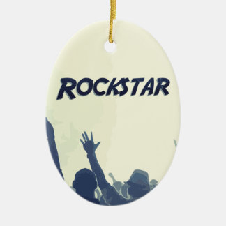 You are a Rockstar! Ceramic Ornament
