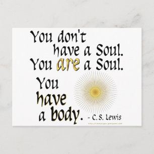 You are a Soul... Postcard