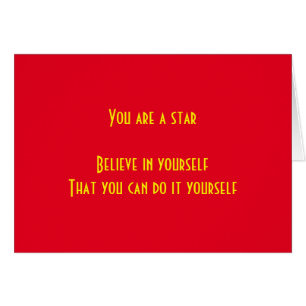 You are a star