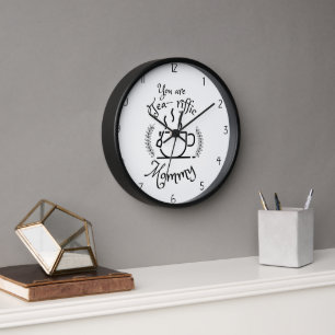 you are a terrific mom clock