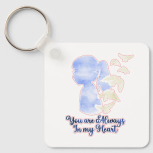 You are Always in My Heart (Double-sided) Keychain