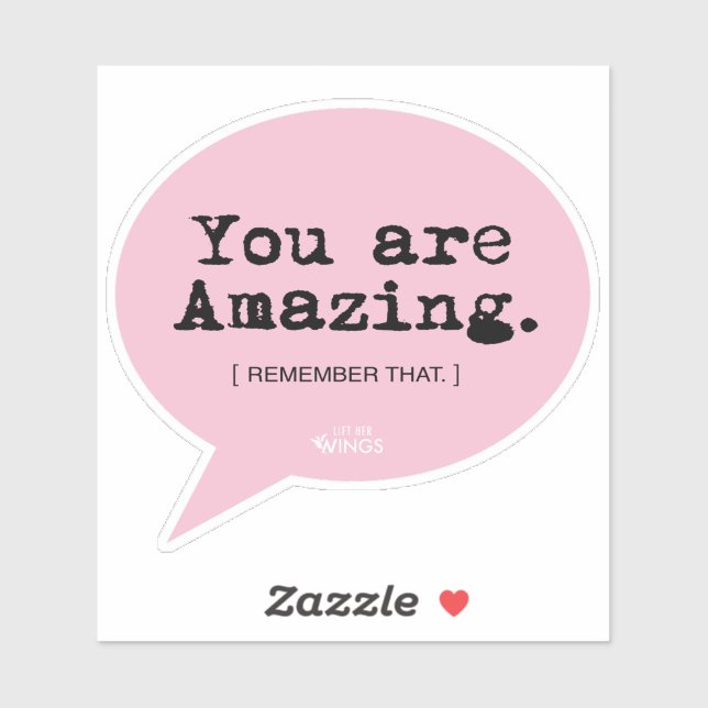 You Are Amazing - Affirmation Sticker (Sheet)