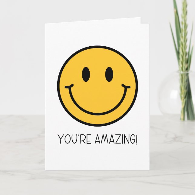 You are amazing card! card (Front)