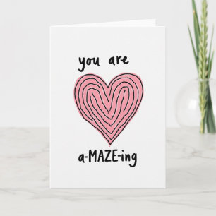 You Are Amazing Love Card