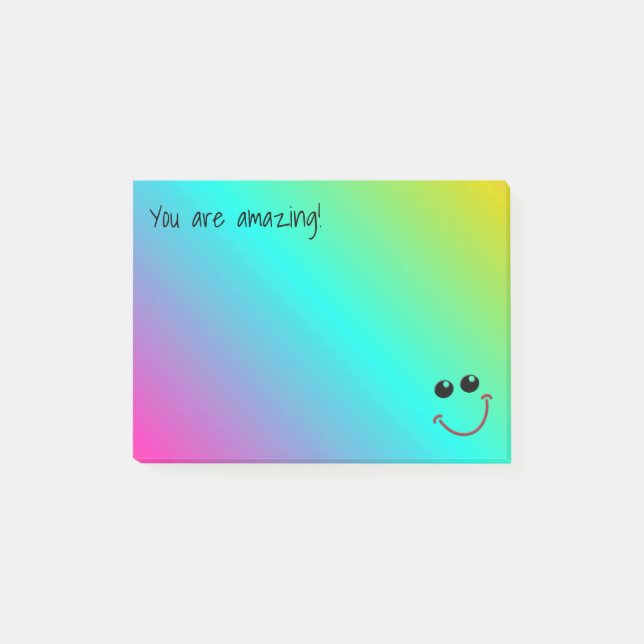 You are amazing! - Notes pad (Front)