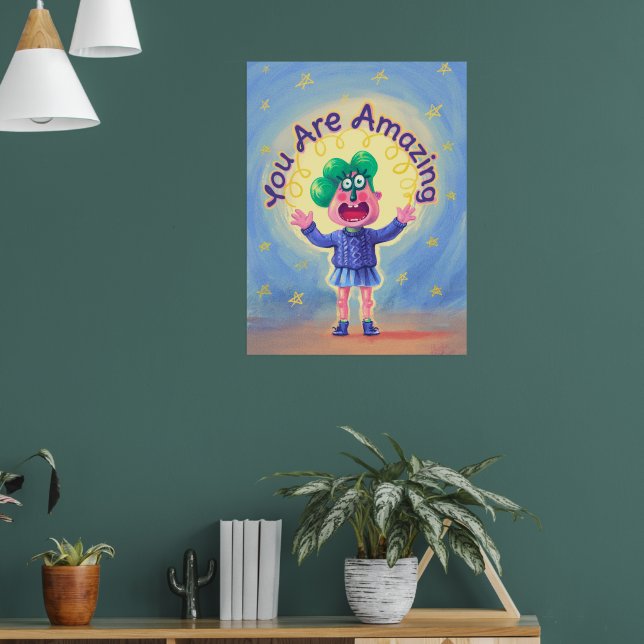 You Are Amazing Poster (Living Room 1)