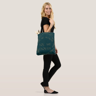 You Are Awesome You Are Enough Tote Bag