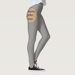 you ARE beautiful brave perfect m3galleryStudio Leggings