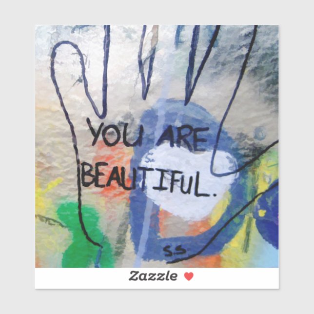 You Are Beautiful Graffiti (Sheet)