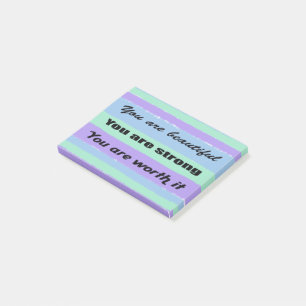 You are beautiful post-it notes