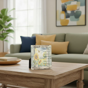 You are: Beautiful, scriptures personalized Plaque