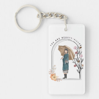 You Are Beauty-Filled Keychain