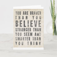 You Are Braver Than You Believe