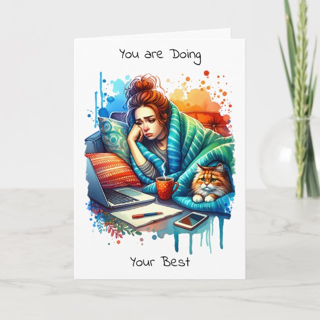 You are Doing Your Best You Can | Chronic Illness Card (Front)