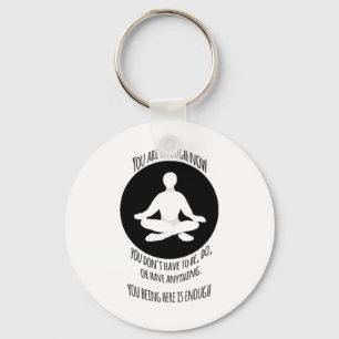 You Are Enough #9 Sticker Keychain