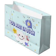 You Are Enough Gift Bag – Cute Cloud & Flower