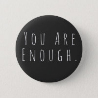YOU ARE ENOUGH | Inspirational Word Art Graphic