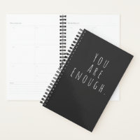 YOU ARE ENOUGH | Inspirational Word Art Graphic
