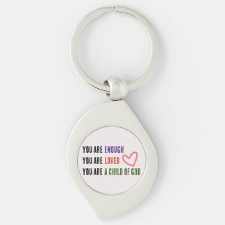 You Are Enough Keychain