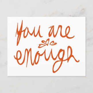You are Enough Postcard